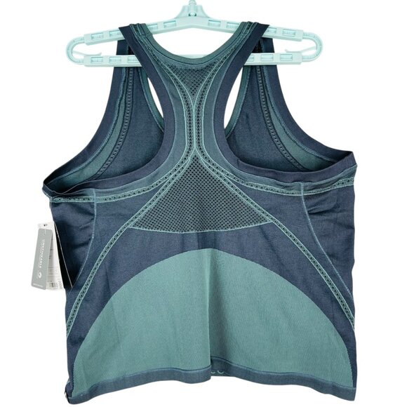 Athleta Allyson Felix Women's Legend Shine Tank Size 2X Breathable Racerback NWT - Picture 2 of 10
